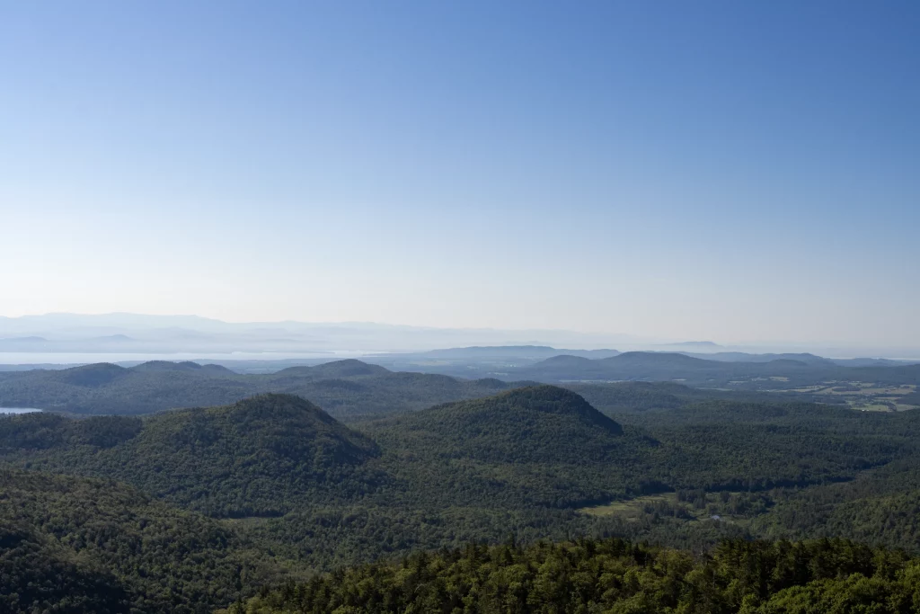 Many Fire Towers aren't too far from towns and visible highways.