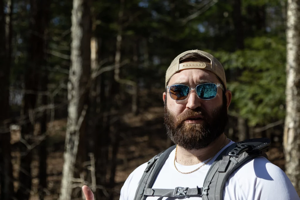 Mr. Jones is in rare form after crushing a beer on the peak.