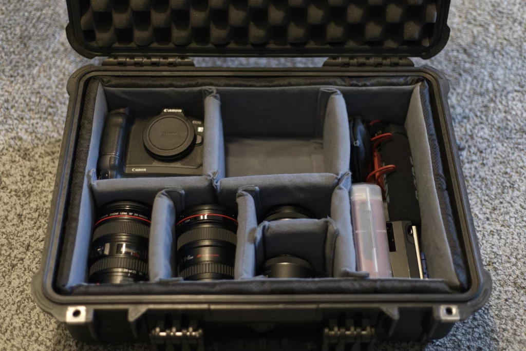 Most of my camera gear comes from Canons DSLR and Mirrorless lines of cameras and lenses.