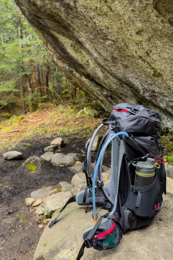 Slant rock is a nice place to take a break after the long trek from The Garden.