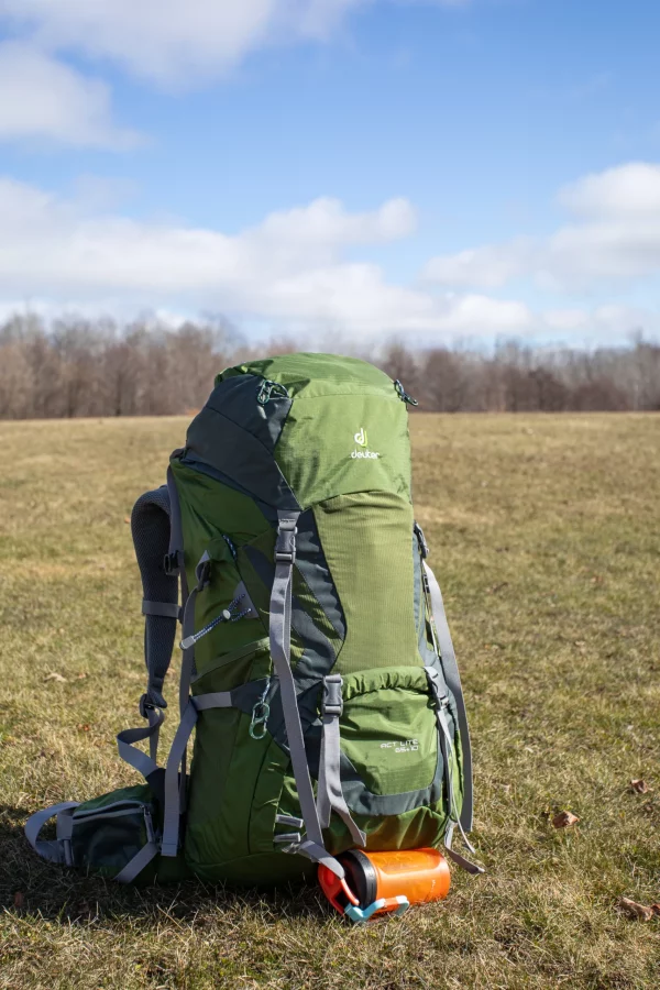 S hooks are visible at various mounting points, those were not included with the pack, added separately.